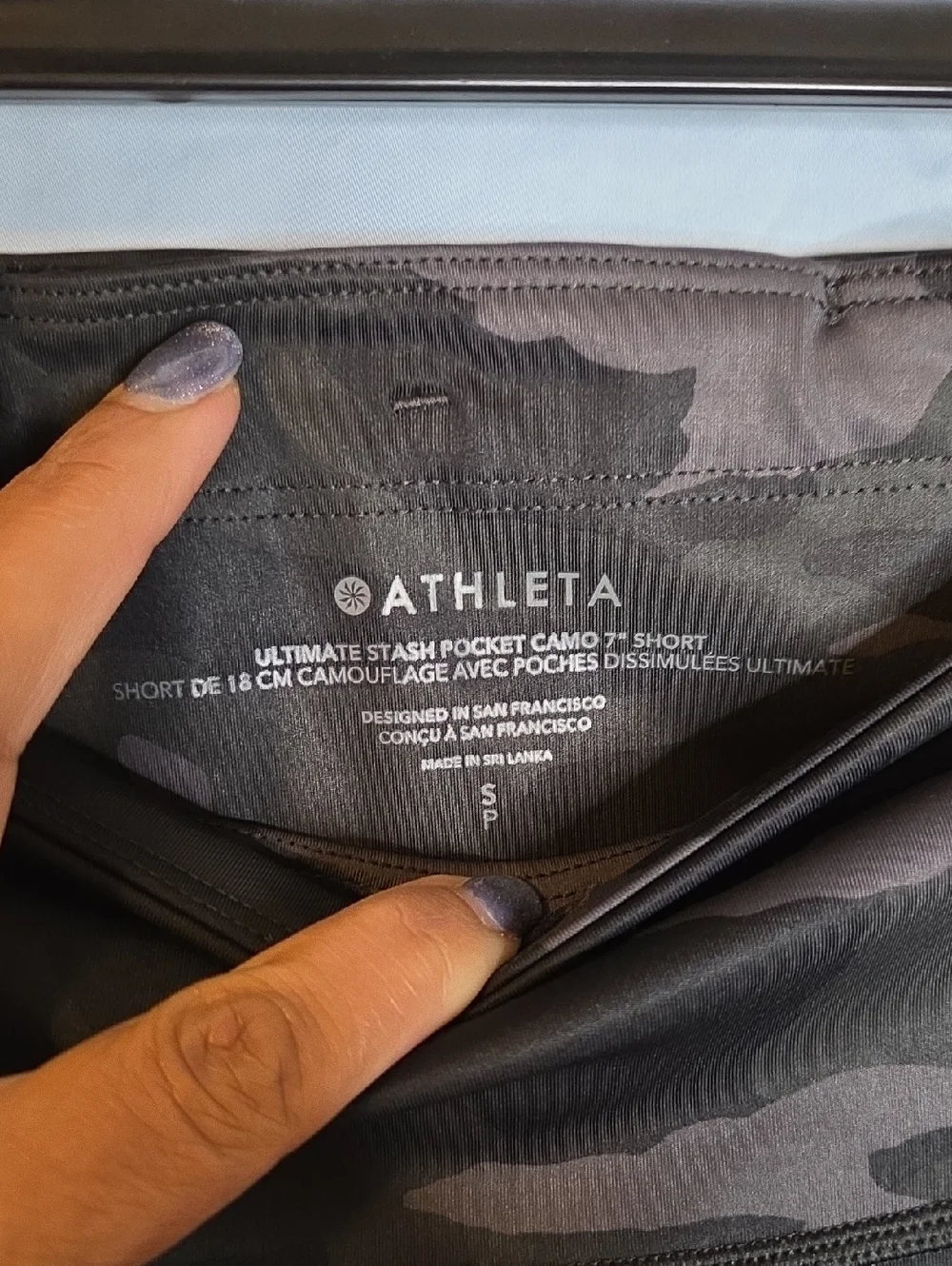 Athleta Ultimate Stash Pocket Camo 7